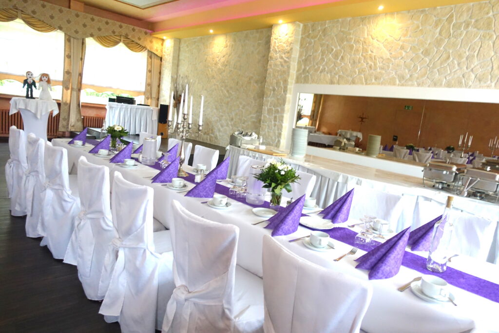 Festsaal zur Hochzeit